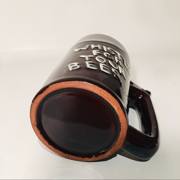 Vintage Pottery Whistle Mug - Picture 4 of 6